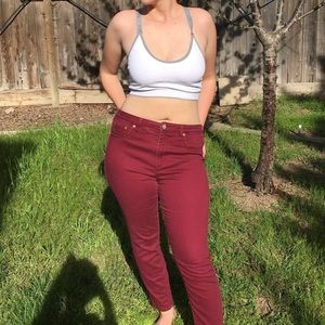 Pants and sports bra